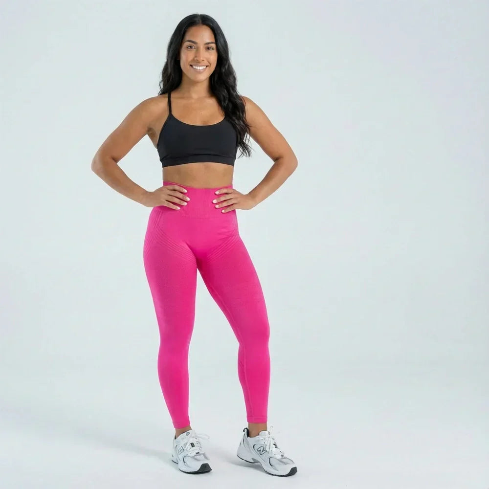 Leggings VYTAL 3D - Rosa intenso