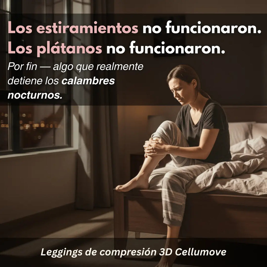 Leggings de compresión 3D Cellumove – Más de 25.000 clientes por fin duermen toda la noche
