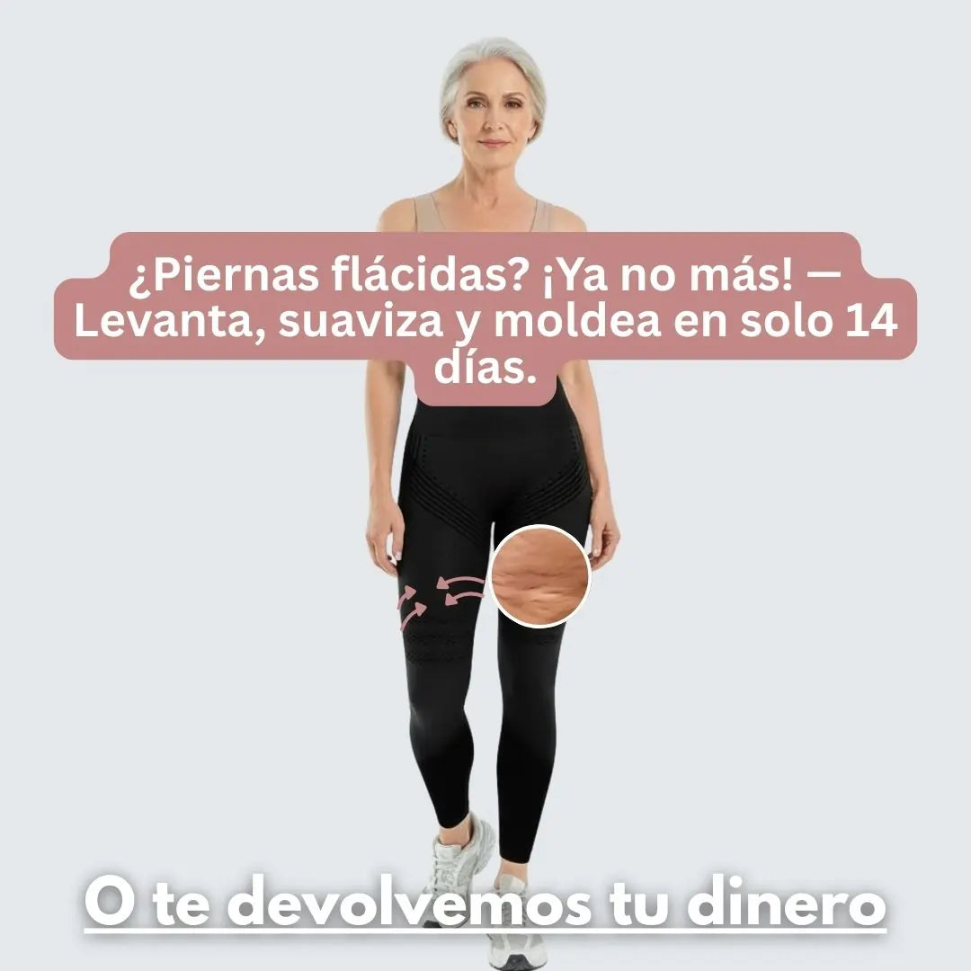 Piernas más firmes y suaves en 14 días — para mujeres cansadas de que la piel flácida las detenga (modelo mayor)