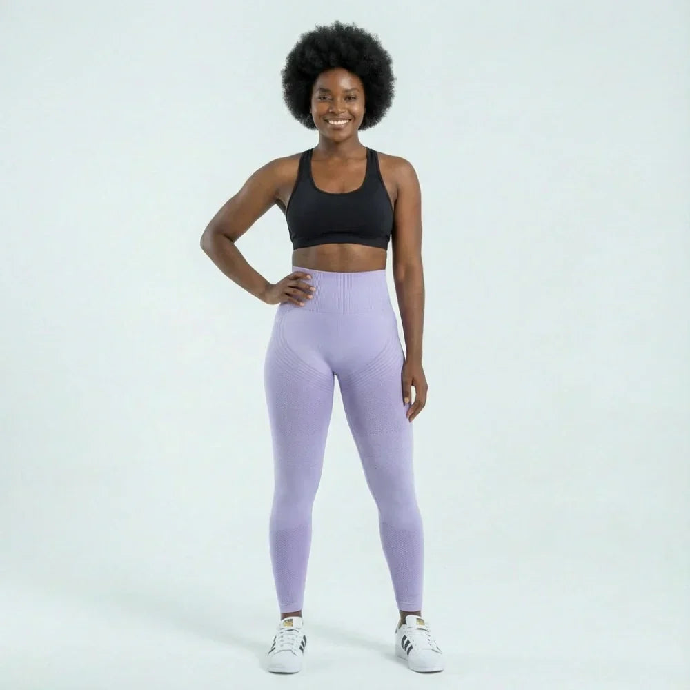 Leggings VYTAL 3D - Morado claro