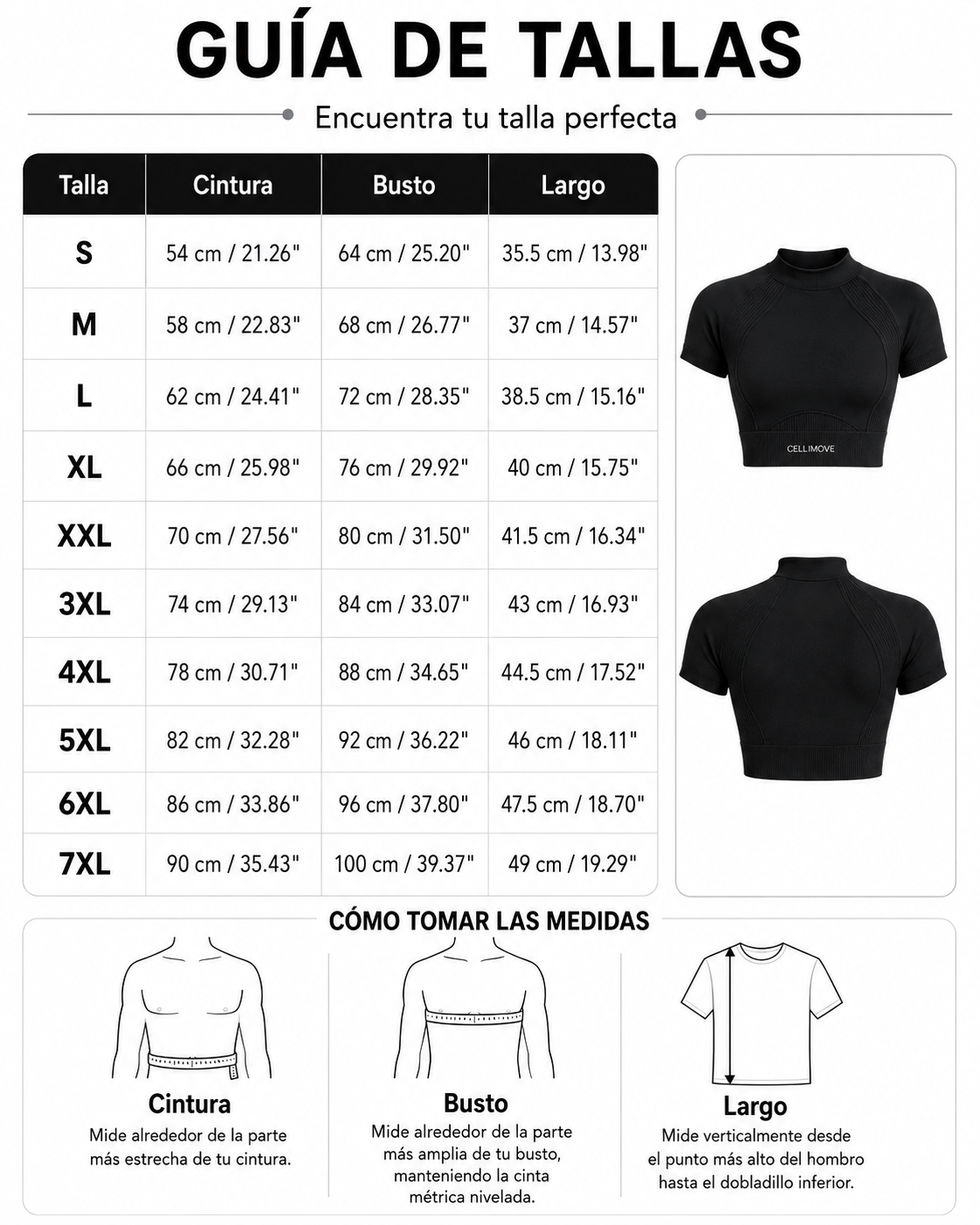 3D™ - Camiseta Moldeadora y Alisadora - V2