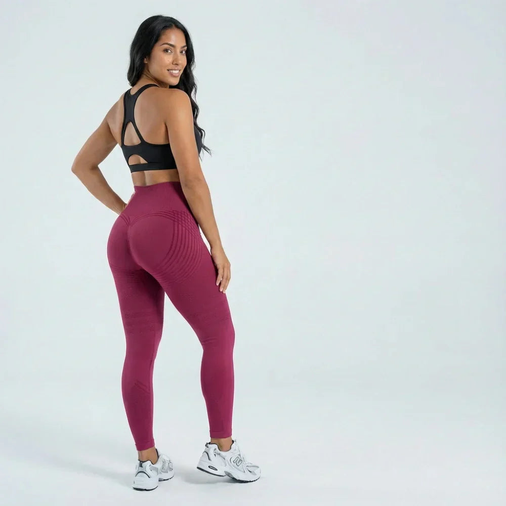 Leggings Cellumove 3D - Borgoña
