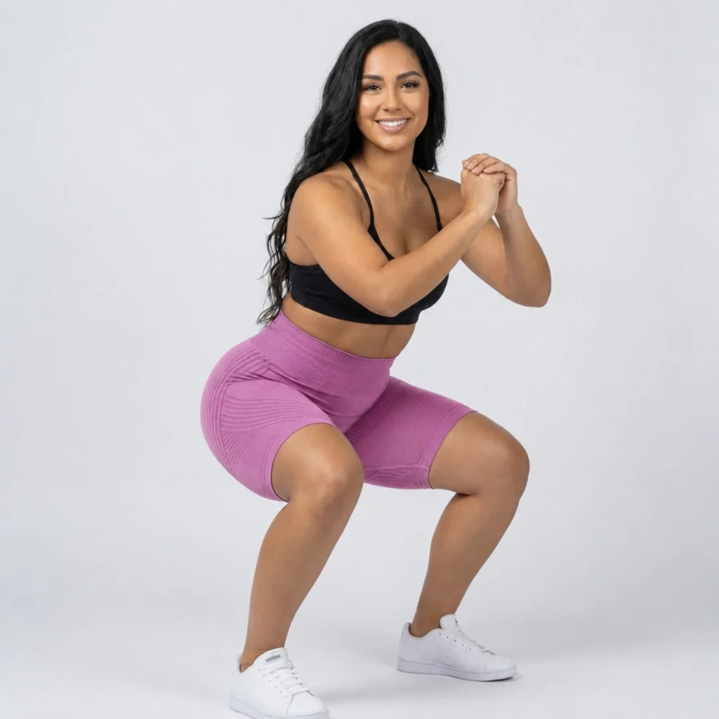 Mallas cortas Cellumove 3D – Rosa intenso