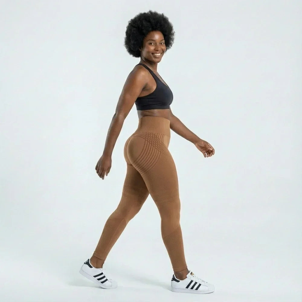 Leggings Cellumove 3D - Marrón Café