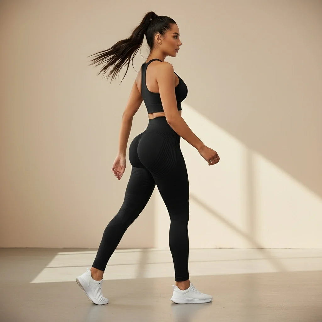 Legging 3D VYTAL – Redefine tu silueta sin esfuerzo.