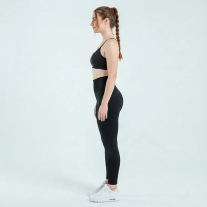 Leggings VYTAL 3D - Negro clásico