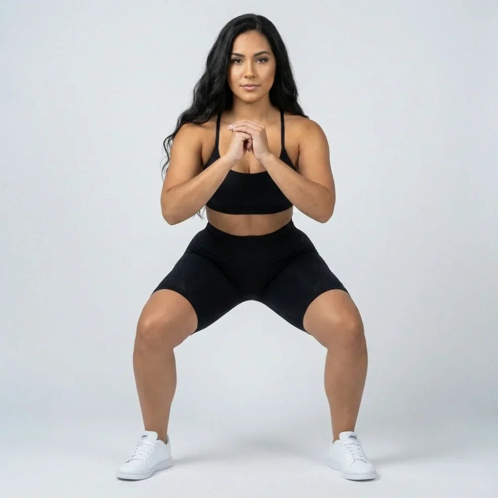 Mallas cortas Cellumove 3D – Negro clásico