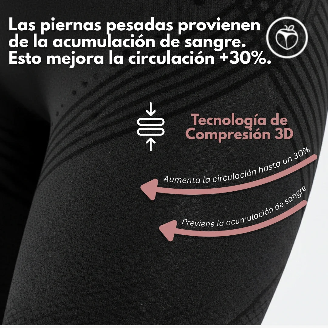 Leggings Cellumove 3D: de piernas pesadas a pasos ligeros en 2 semanas