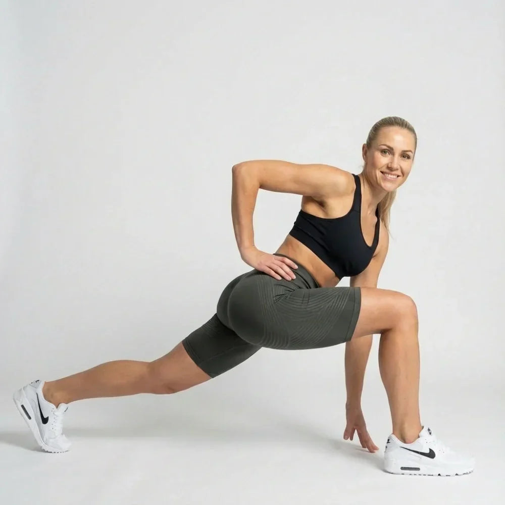 Mallas cortas Cellumove 3D – Gris oscuro
