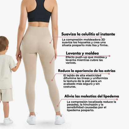 Leggings VYTAL 3D – Edema posparto