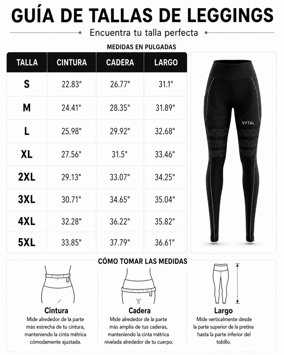 3D™ - Leggings Moldeadores y Alisadores - V2