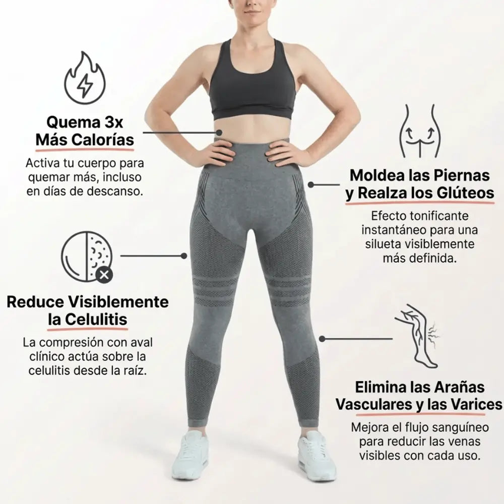 Legging 3D Cellumove – Redefine tu silueta sin esfuerzo