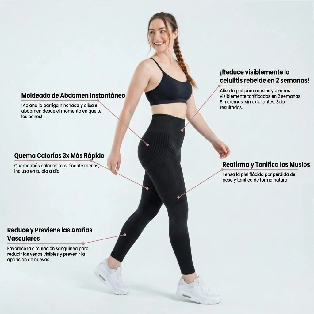 Legging 3D VYTAL – Redefine tu silueta sin esfuerzo