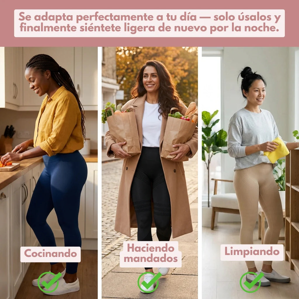 Leggings Cellumove 3D: de piernas pesadas a pasos ligeros en 2 semanas
