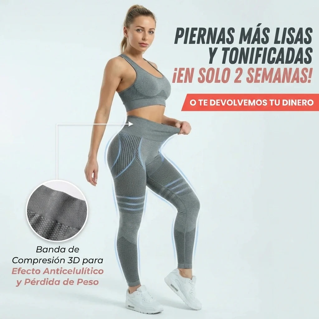 Legging 3D VYTAL – Redefine tu silueta sin esfuerzo