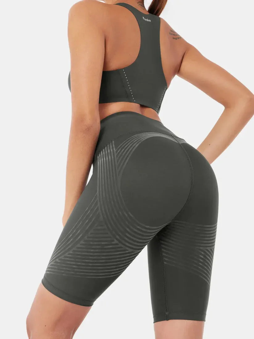Legging corto 3D Cellumove – Redefine tu silueta sin esfuerzo