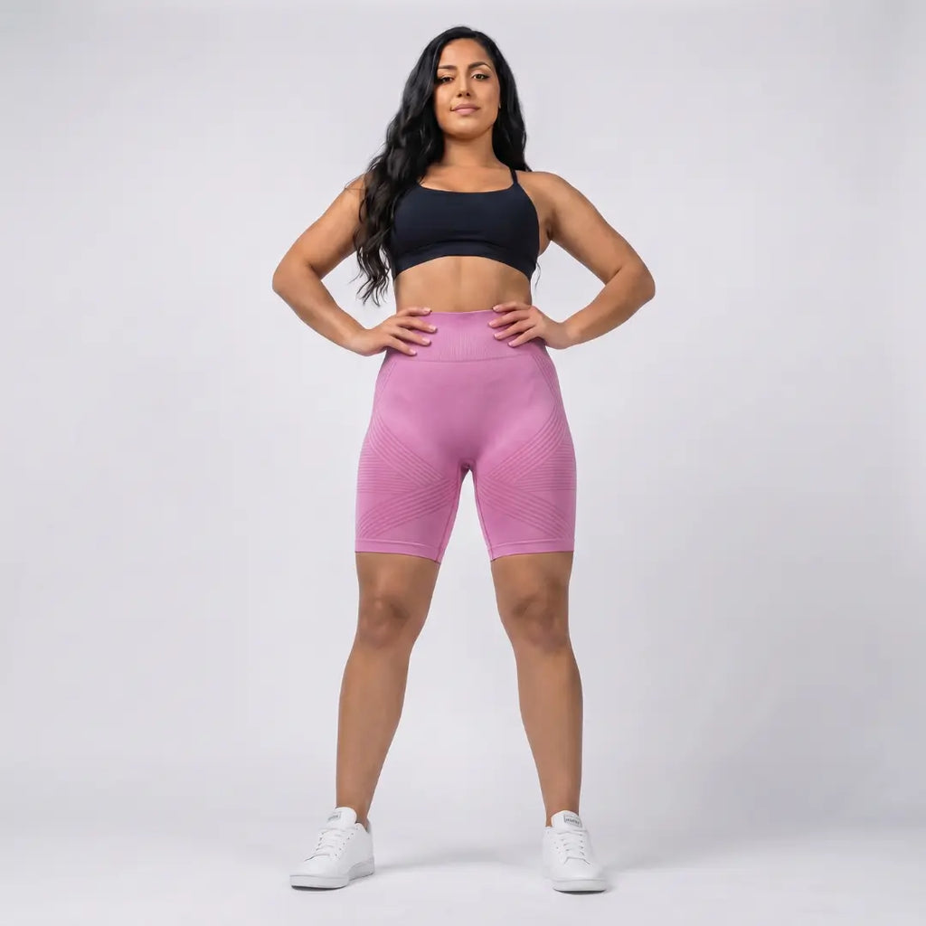 Mallas cortas Cellumove 3D – Rosa intenso