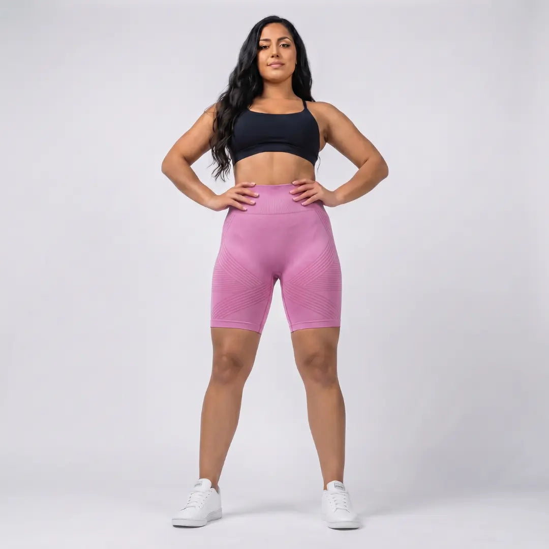Mallas cortas Cellumove 3D – Rosa intenso