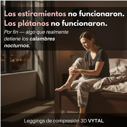 Leggings de compresión 3D VYTAL – Más de 25.000 clientes por fin duermen toda la noche