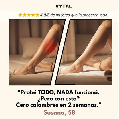 Leggings de compresión 3D VYTAL – Más de 25.000 clientes por fin duermen toda la noche