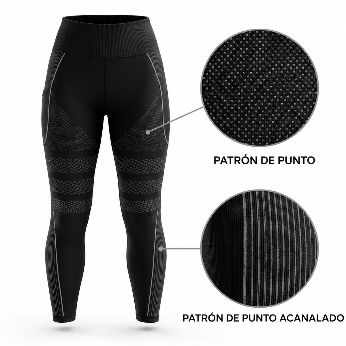 3D™ - Leggings Moldeadores y Alisadores - V2