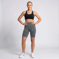 Mallas cortas Cellumove 3D – Gris oscuro